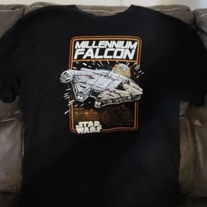 COPY - Mens Star Wars tshirt size xxl millennium falcon
